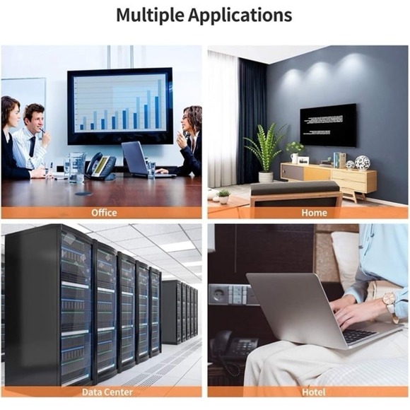 CableCreation CAT6 Ethernet Extension Cable, Shielded 8P8C Ethernet Patch Cable, - Picture 7 of 11